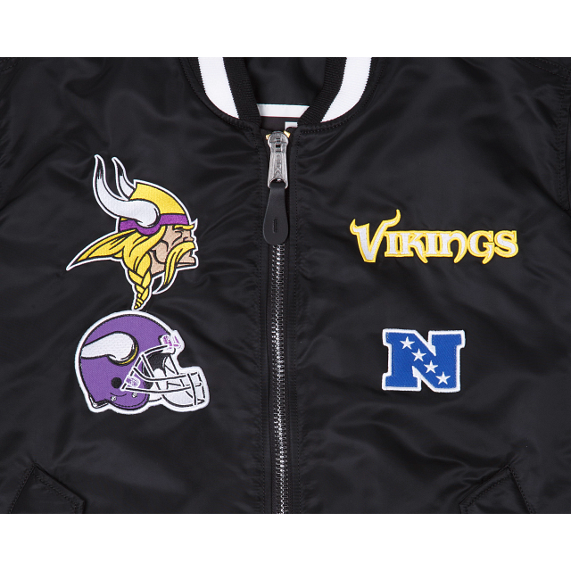 Alpha Industries X Minnesota Vikings MA-1 Bomber Jacket