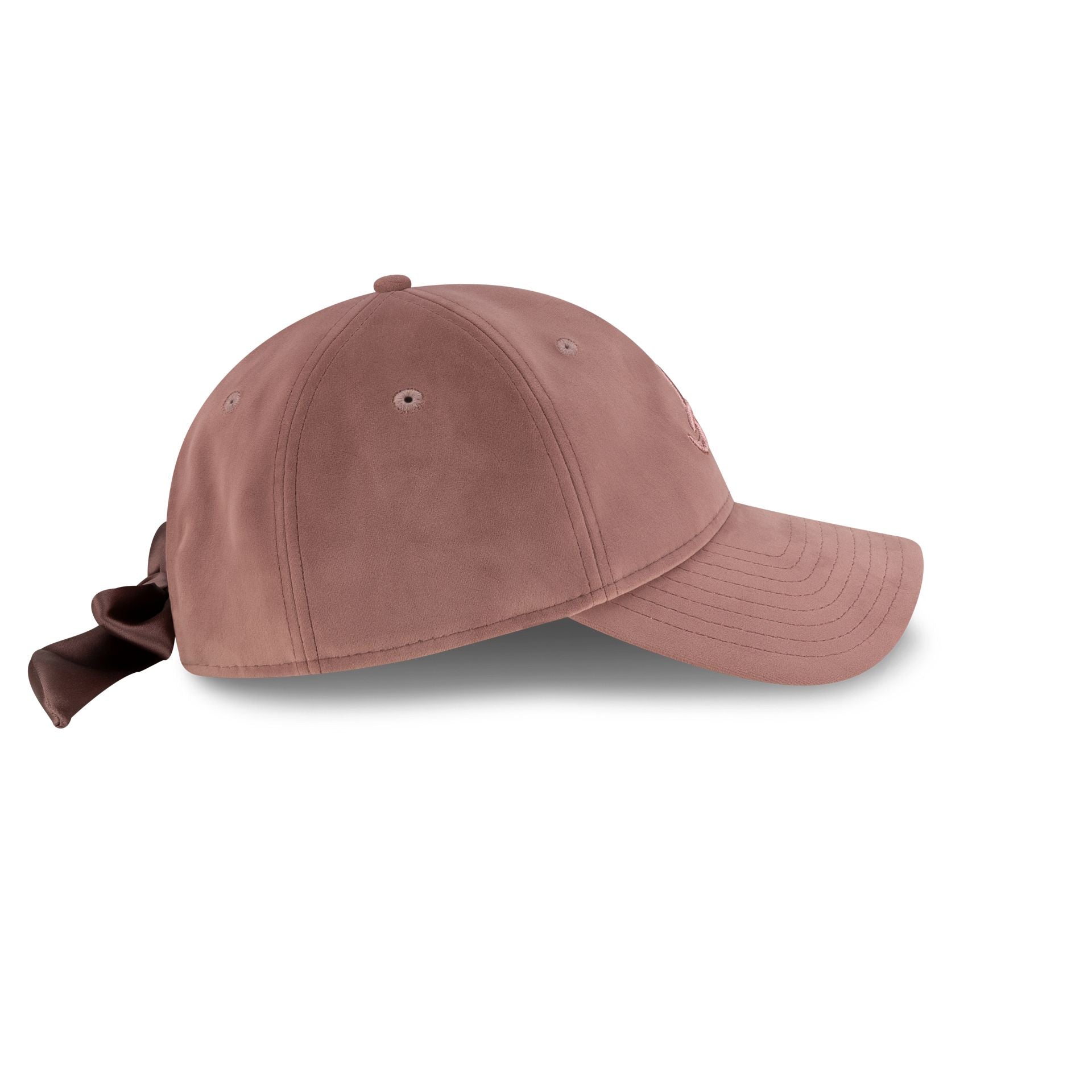 Atlanta Braves Pink Velour 9TWENTY Adjustable Hat