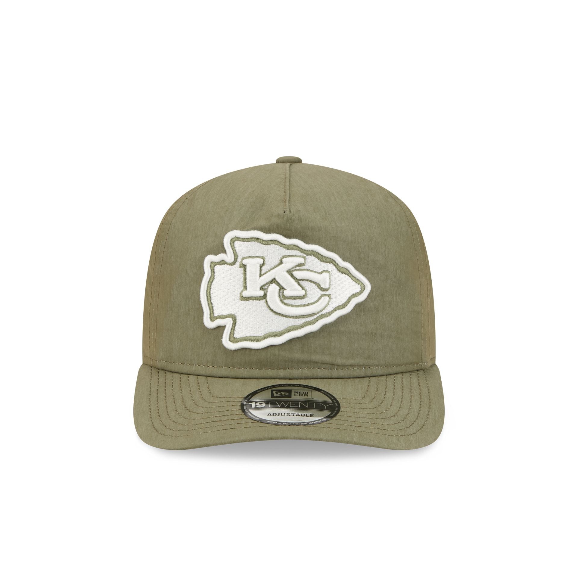 Kansas City Chiefs Olive Green Nylon 19TWENTY Adjustable Hat