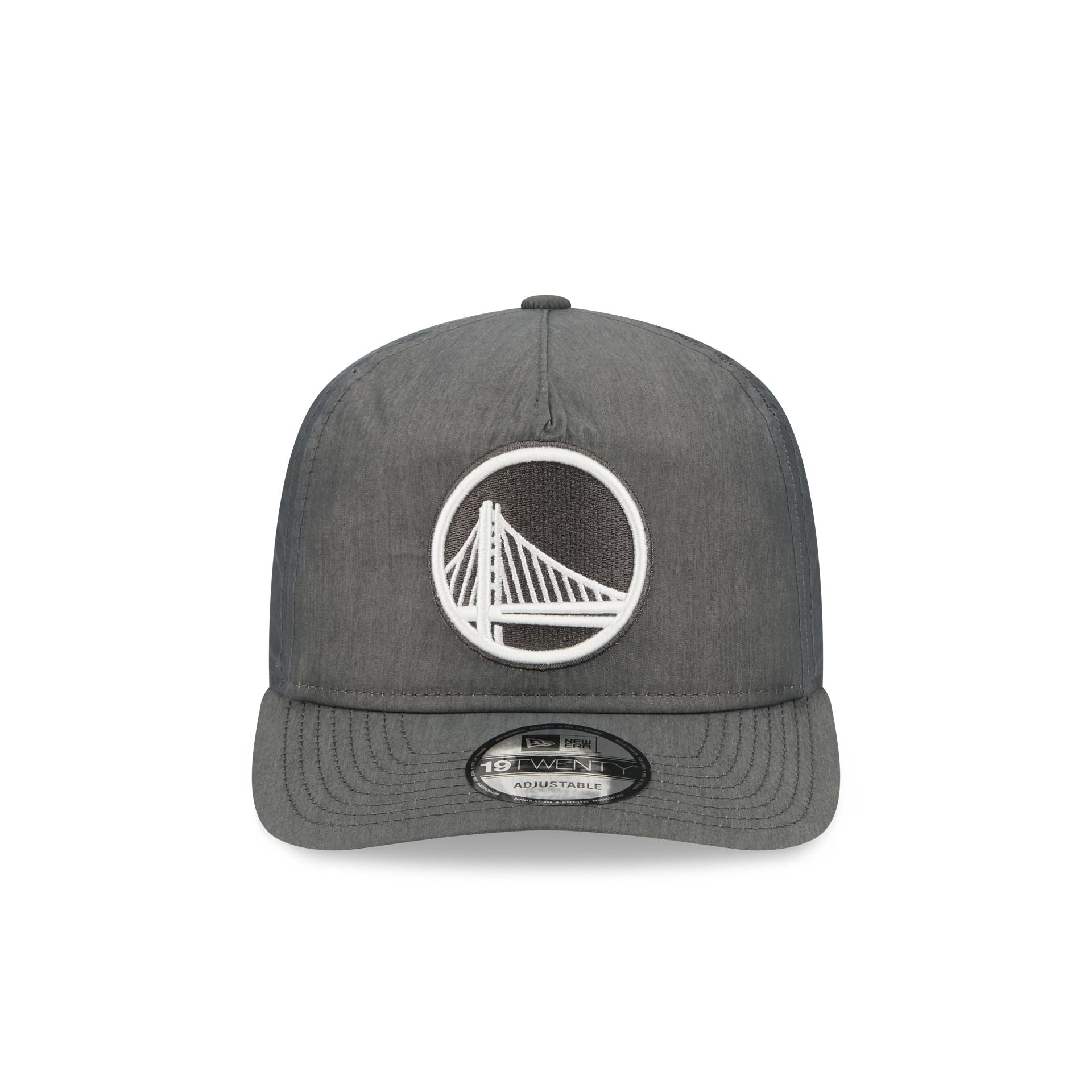 Golden State Warriors Heather Gray Nylon 19TWENTY Adjustable Hat