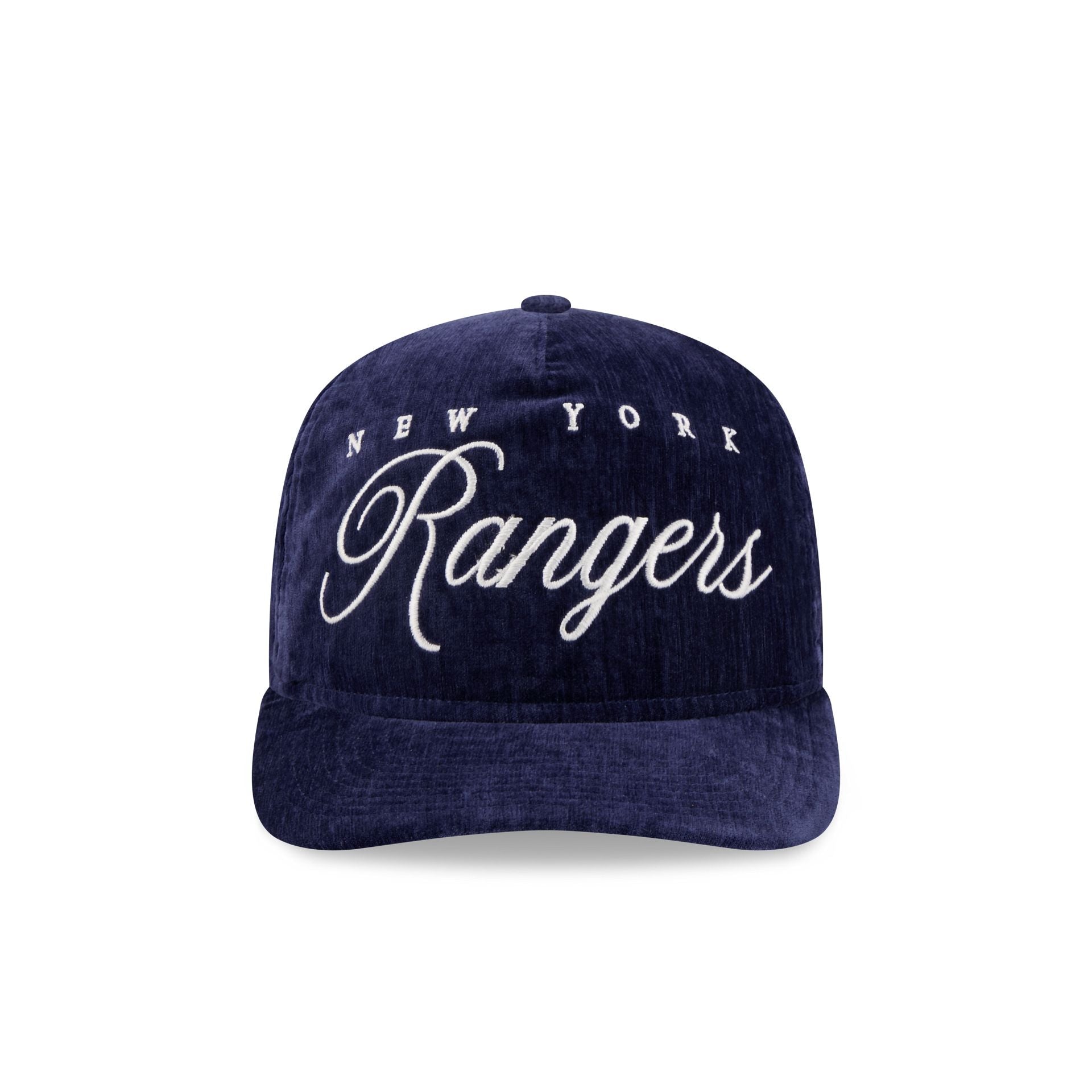 New York Rangers Velvet Team Script 19TWENTY Adjustable Hat