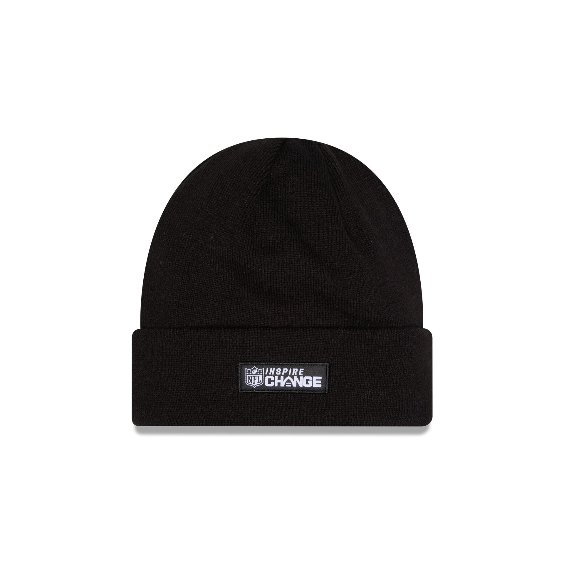 Las Vegas Raiders 2025 Inspire Change Beanie Hat